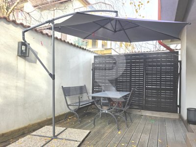 Apartament 2 Camere + Grădină 38mp, Pipera, mobilat si utilat complet