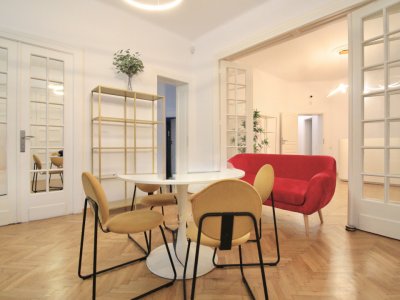 MOSILOR-PACHE PROTOPOPESCU, SEDIU REPREZENTATIV, AMENAJAT LUX, 6 CAMERE, 127MP!