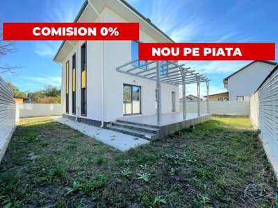 Tunari | Vilă finisaje lux | Șemineu | 5 camere 
