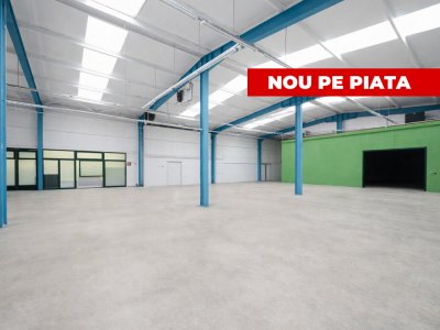Hala industriala / spatiu comercial – VANZARE – DN 65B – Bradu-Pitesti!
