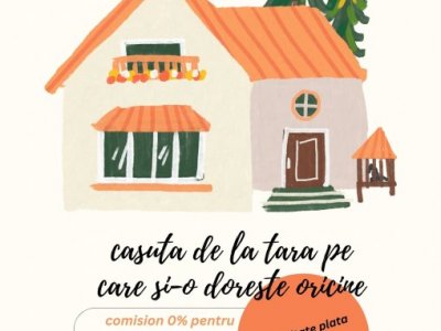 Casa la tara -  doar 50 km de Constanta