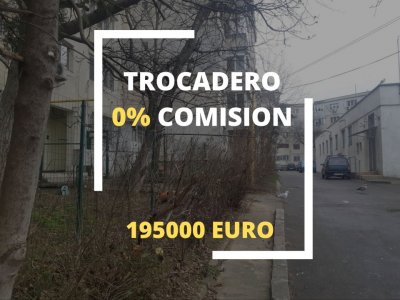 TROCADERO - teren unicat cu suprafata de  501 mp, COMISION O%