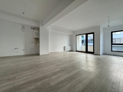 Apartament tip open space de vanzare in zona Tomis Plus - 2 camere cu 2 bai 