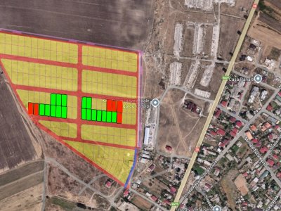 Teren intravilan Techirghiol - 450mp - King Pavaj