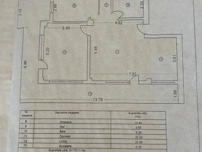 Apartament spațios cu terasă generoasă și pod – Zona Energia