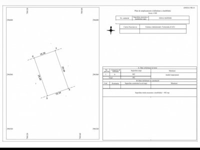Teren 482mp de vanzare, in Lazu - Constanta