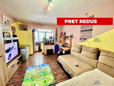 Apartament 3 camere decomandat – Nord – 66 mp – Etaj 8/10