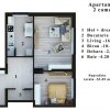 Apartament cu 2 camere de vanzare in Bragadiru COMISION 0% DIRECT DEZVOLTATOR thumb 1